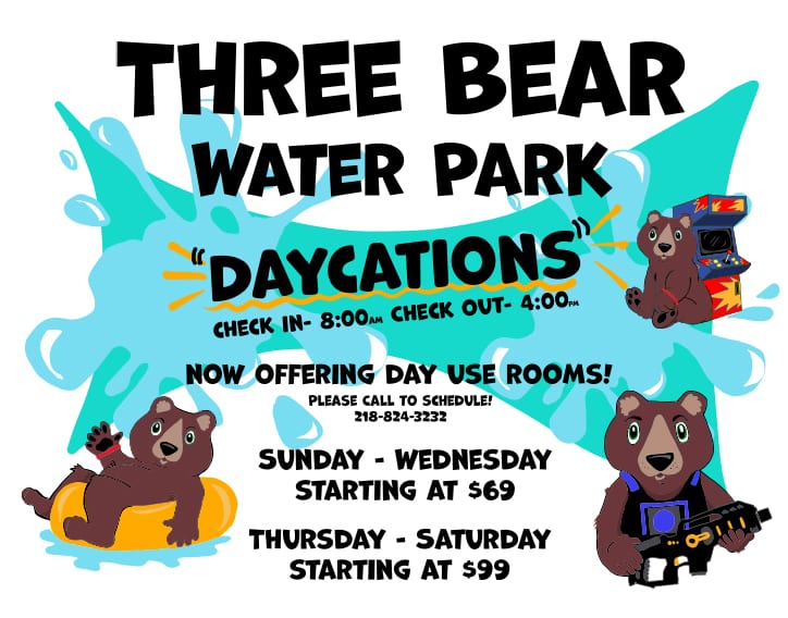 Three Bear Lodge Waterpark Schedule - Holiday Inn Express Brainerd MN